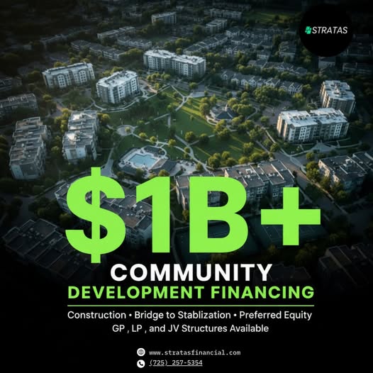 CRE: Phases We Finance
Soft costs / pre-development
Construction (ground-up / heavy rehab)
Bridge to stabilization (lease-up)
Permanent takeout (long-term debt)
Equity / preferred equity / JV when needed
Common stack options
Senior debt
C‑PACE (where applicable)
Preferred equity
Mezz + equity
Other Capital Paths
Business acquisitions
Up to $50M*
Acquisition financing, partner buyouts, recapitalizations, roll-ups, and growth acquisitions.

Learn more
Apply
Short-term bridge / working capital
Up to $50M*
Short-term bridge funding used as working capital to cover gaps, execute opportunities, and maintain momentum.

Learn more
Apply
Term loans
SBA loans (7(a) & 504)
Line of credit.
