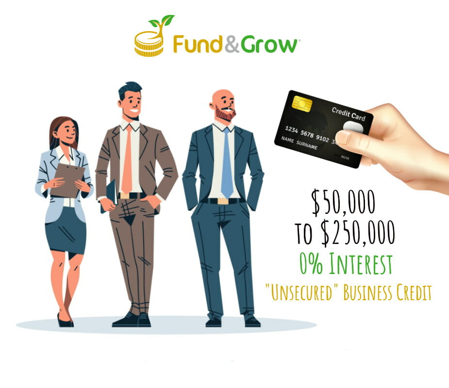 Fund&Grow's Business Credit Card Stacking Membership
Obtain up to $250,000 of Safe & Easy-To-Use Business Credit!