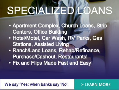 Commercial Real Estate Loans Nationwide. From $100,000 to $50 Million. Fix and Flip Loans - Hard Money Loans
Loan Types: Go Kapital, FIX & FLIP RATES STARTING AT 8.99% 80 - 100% Purchase Funding 100% Rehab Funding, Nationwide Commercial Real Estate Loan Programs: Apartment Building Loans
Auto Repair Loans
Auto Dealership
Anchored Strip Center Loans
Assisted Living Facility Loans
Bowling Alley Loans
Car Wash Loans
Commercial Construction
Convenience Store Loans
Condominium
Congregate Care Facility
Day Care Center Loans
Funeral Home Loans
Garden Apartment Loans
Gas Station Loans
Golf Course Loans
Healthcare Facility
Hotel Loans
Industrial Property Loans
Marinas
Medical Office Loans
Mini Storage Loans
Mixed-Use Loans
Motel Loans
Mobile Home Park Loans
Nursing Home Loans
Office Building Loans
Restaurant
Retail
Self Storage Loans
Senior Housing Loans
Warehouse Loans, LendingTree® Mortgages, Credit Cards, LendingTree® Official Site, Second, third and fourth trust deeds, Loans to Heirs in Probate Estates, Conservators, Guardians and Trustees, Real Property, Chapter 13 Bankruptcy Buster loans, Modular Homes, Mixed-use Property, Commercial loans, Business loans, Personal loans, Home loans mortgages, Reverse mortgages, Blanket loans (one loan covering multiple properties), Super Jumbo, Condo High rise, Timeshare, Co-op's, Log homes , No income verification NIB/NIQ, Rural properties, Loan after and in bankruptcy, No credit/Bad credit/Foreclosure, Collections/Judgments, Houseboats, Church construction, Commercial strip mall, RV parks, Parking lot sites, Bridge loans, Student loans, Equity Line of Credit, Hard money loans, Land loans, SBA business loans, FHA and VA government loans, Purchase with no down payment loans, Mobile home loans, Car loans, Credit Card loans, Short term bridge loans, Construction loans, Buying existing notes, Private investor loans, Dome  homes, Residence, Alien/Foreign Nationals, corporation trusts & partnerships, Seasoning, Spec construction, 
Joint Venture with the lender, ommercial motels/hotels, Gift % down payment allowed, First time builders/limited experience, Ranch and farm, Gas stations, Senior housing/Congregate care facilities, Rural commercial, Nursing homes, Veterans Administration Loan, Condominium, Apartment building, Hospital, Mobil park.